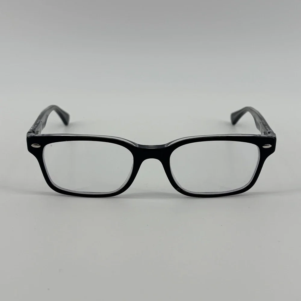 Ray Ban RB 5286 2034 Rectangle Black Clear Eyeglasses Frame Only 51-18-135